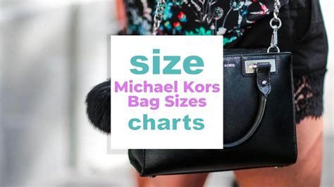 size chart michael kors bag|Michael Kors outlet clearance bags.